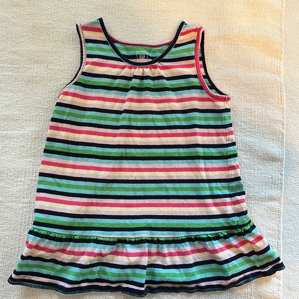 Gap Sleeveless striped knit shirt